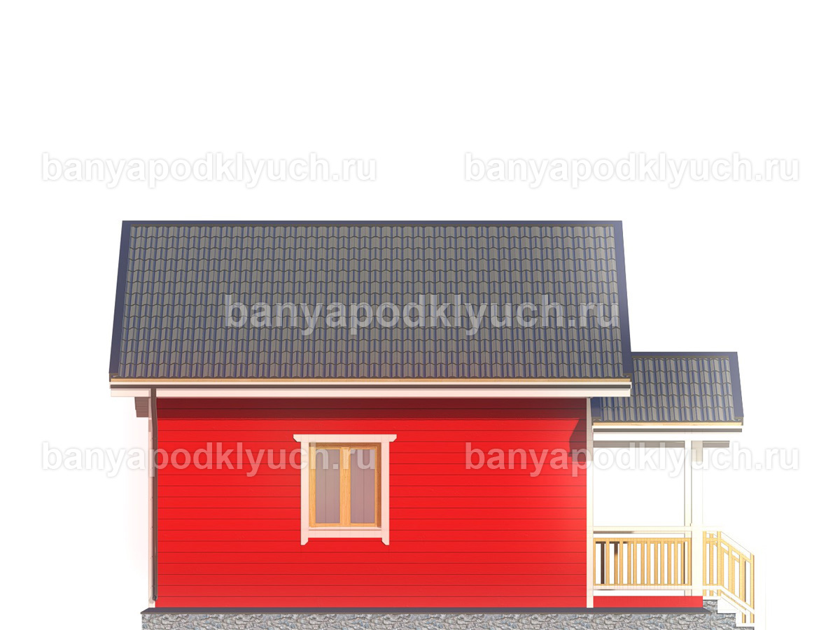 Каркасная баня 7x6 м Каркасная баня 7x6 м