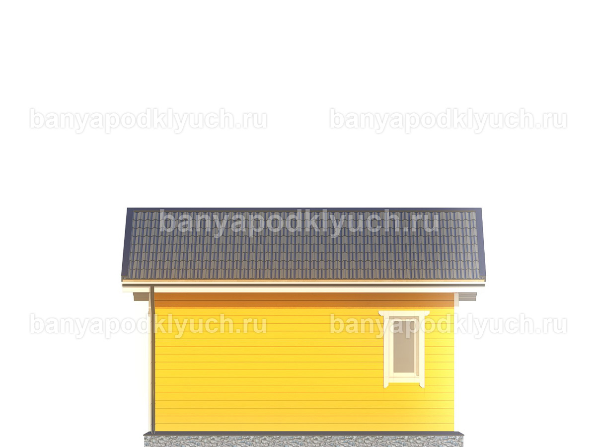 Каркасная баня 6x4 м Каркасная баня 6x4 м